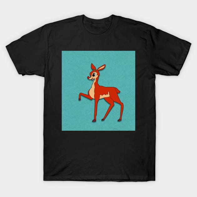 Fleischer's Rudolph T-Shirt by HyzenthlayRose